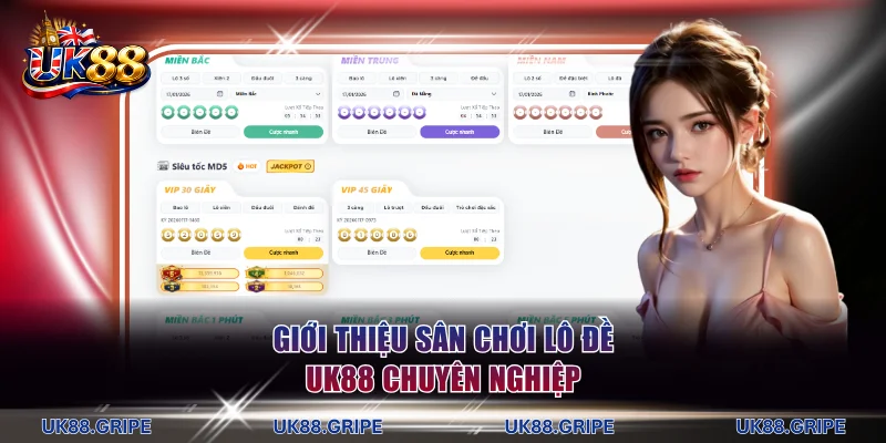 Giới thiệu sân chơi lô đề UK88 chuyên nghiệp